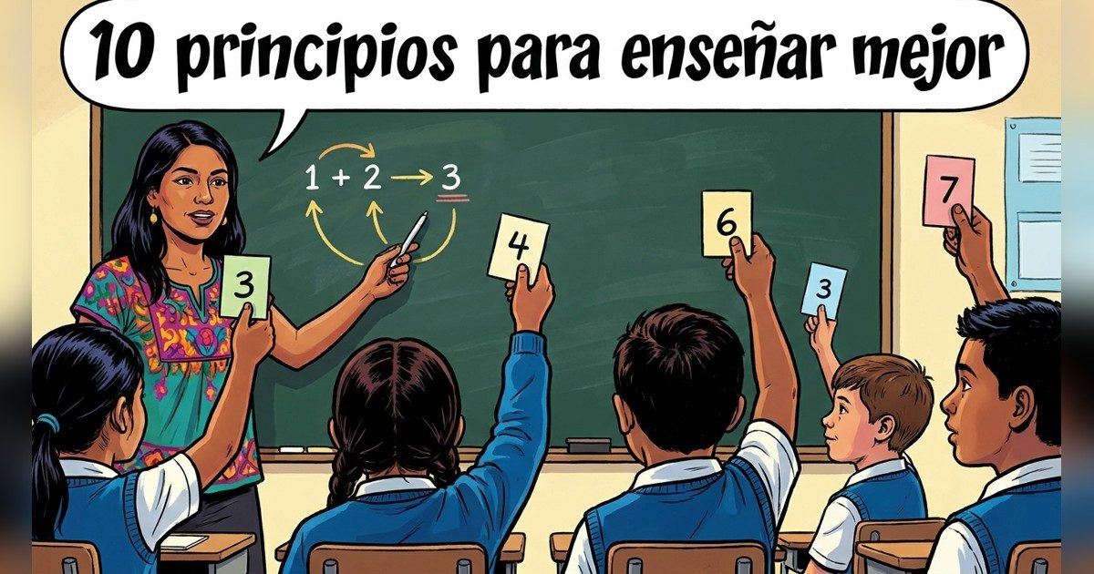 Los 10 principios de Rosenshine: lo que hacen distinto los maestros más efectivos