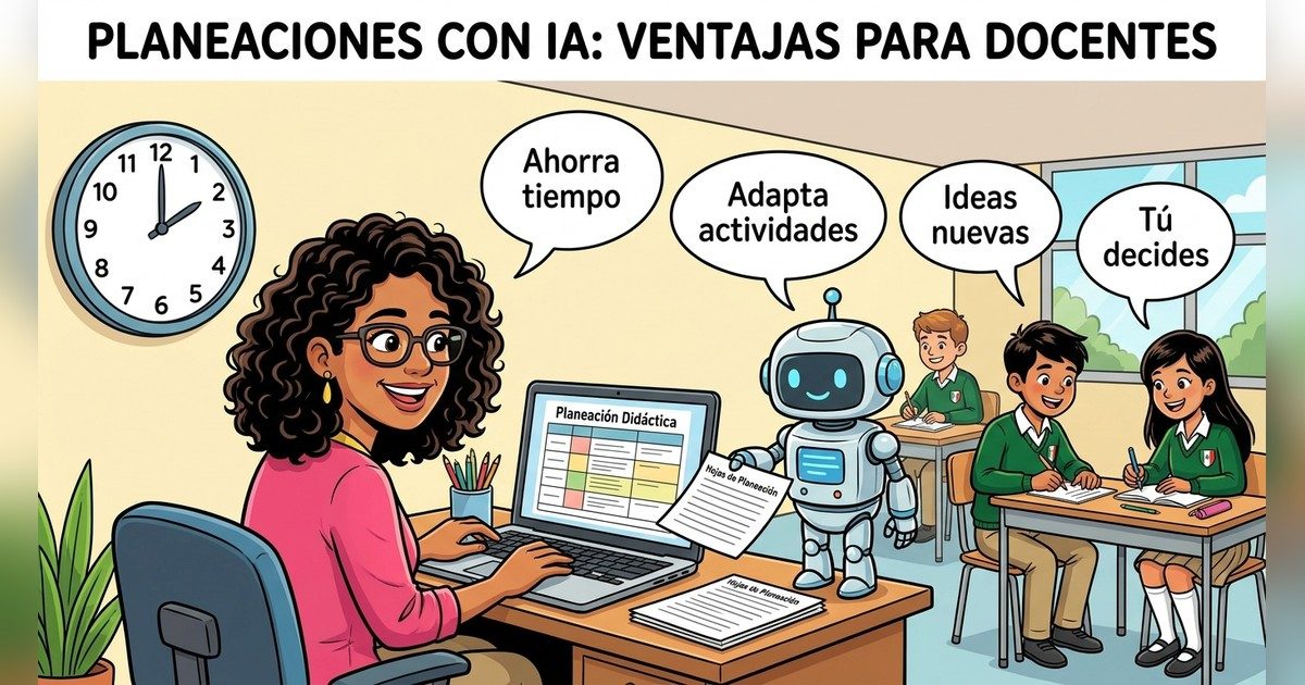 Planeaciones con IA: qué son y qué ventajas tienen para los docentes